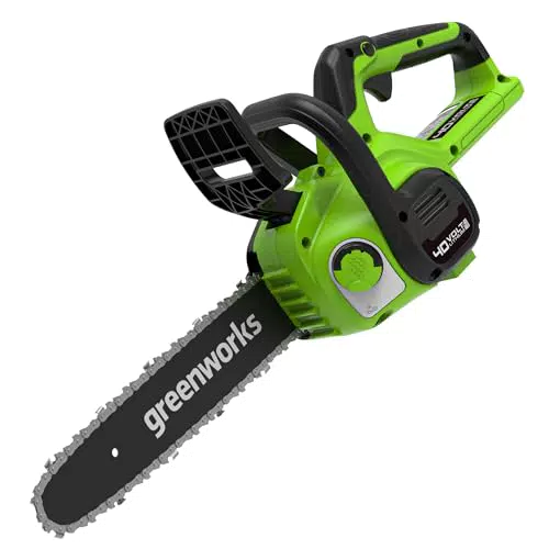 Greenworks G40CS30II Motosega a Batteria 40V, Barra 30 cm, Auto-Lubrificante