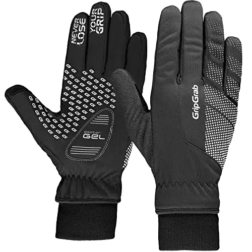 GripGrab Guanti Ciclismo Ride Invernali Antivento Imbottiti Termici MTB Gravel