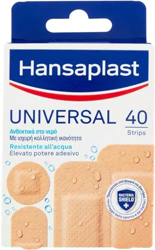 Hansaplast Universal Cerotti Impermeabili Adesivi e Traspiranti per Ferite