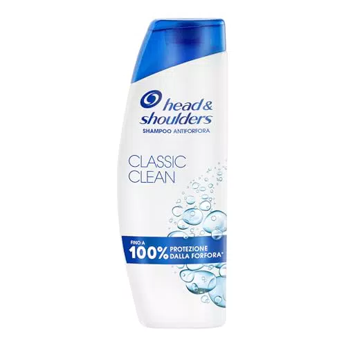 Head & Shoulders Classic Clean Shampoo Antiforfora Uso Quotidiano Protezione Forfora