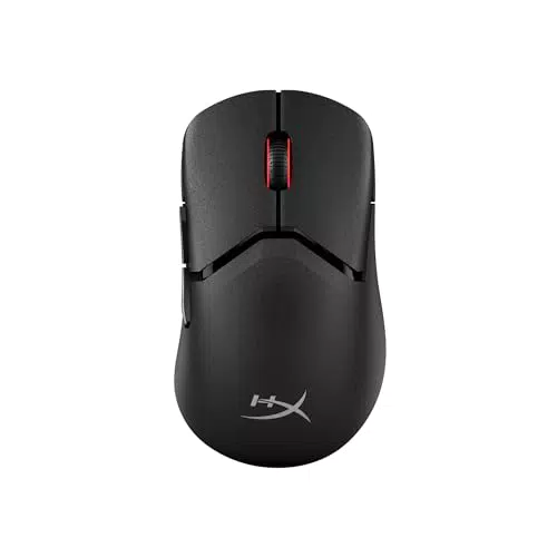 HyperX Pulsefire Saga Pro Mouse Gaming Wireless, 4K Polling, Bluetooth, Batteria 90h