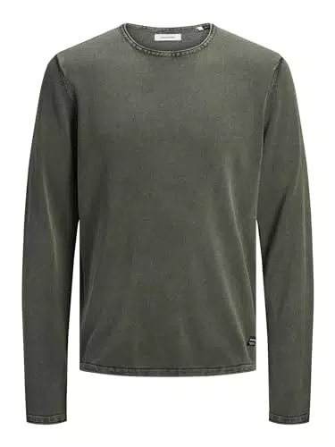 Jack & Jones Maglione Uomo Girocollo Jprblucarlos Knit