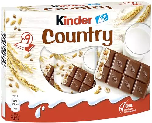 Kinder Cereali Tavoletta di Cioccolato al Latte con Cereali