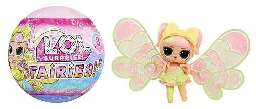 L.O.L. Surprise Fairies Tots Bambola Collezionabile con Ali da Fata Personalizzabili
