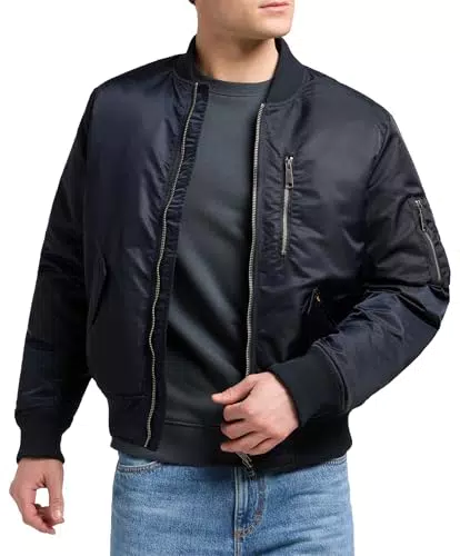 Lee Bomber Jacket Giacca Uomo Modello Classico Casual