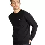 Lee Plain Crew Felpa Uomo Girocollo Modello Classico