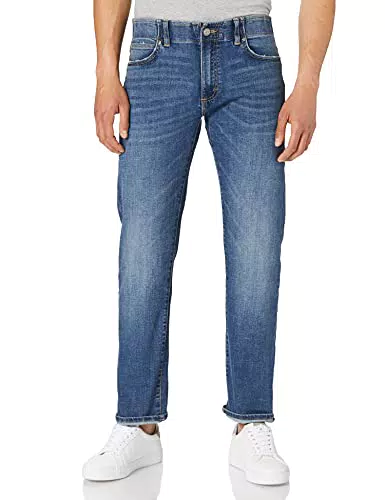 Lee Uomo Slim Fit Mvp Jeans, Blu