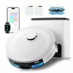 Lefant M2 Plus Robot Aspirapolvere Lavapavimenti con Mappatura, Aspirazione 6000Pa