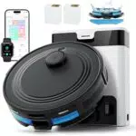 Lefant M2 Pro Robot Aspirapolvere Lavapavimenti 6000Pa con Stazione Svuotamento Automatico