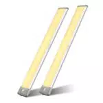 Lepotec Luce Armadio LED Sensore Movimento Ultra Sottile Batteria Ricaricabile