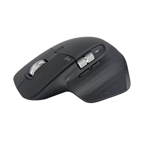 Logitech MX Master 3S Mouse Wireless Ergonomico 8000 DPI Bluetooth Windows Linux