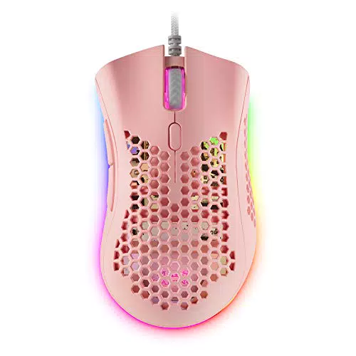 Mars Gaming MMEX Mouse Gaming Premium 32000 DPI Sensore PixArt Switch Ottici