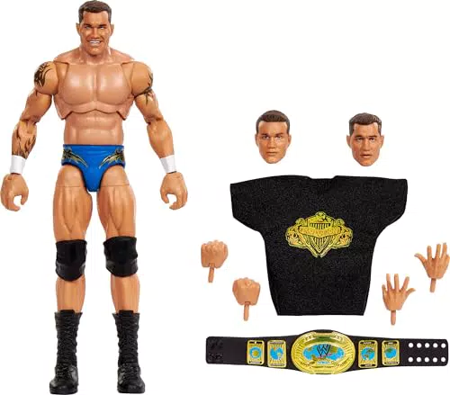 Mattel WWE Ultimate Edition Randy Orton Set Action Figure con Accessori per Bambini