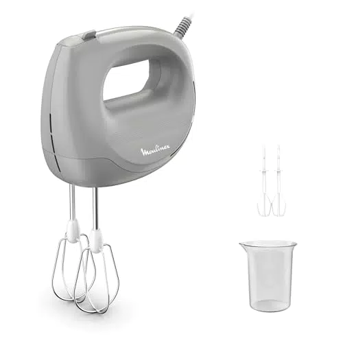 Moulinex Easy Max Sbattitore Elettrico Compatto 5 Velocità Accessori Lavabili