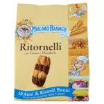 Mulino Bianco Biscotti Frollini Ritornelli con Cacao e Mandorleenza Olio di Palma
