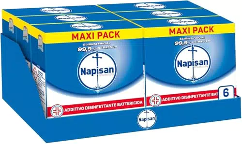 Napisan Extra Protection Additivo Disinfettante in Polvere per Lavatrice Battericida