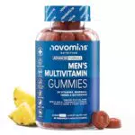 Novomins Multivitaminici Uomo Vegan con 24 Vitamine e Minerali per Energia e Benessere
