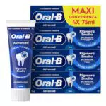 Oral-B Dentifricio Advanced Rigenera Smalto Menta Piperita Eucalipto Pulizia Profonda