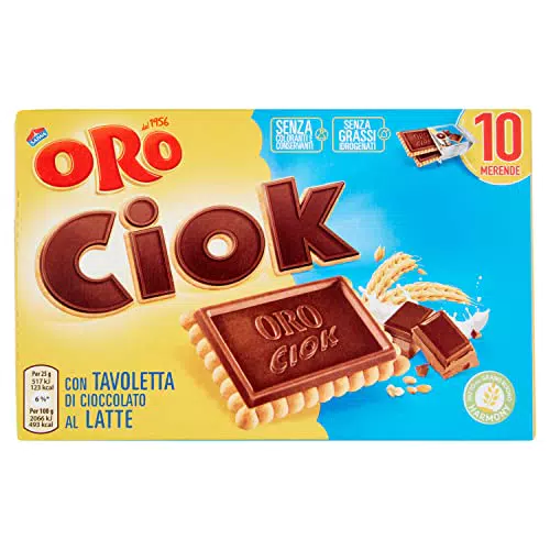 Oro Ciok Biscotto Con Cioccolato Al Latte