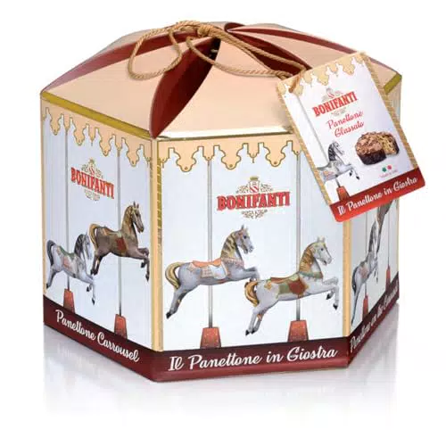 Bonifanti Panettone in Giostra Classico Glassato