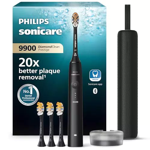Philips Sonicare DiamondClean 9900 Prestige Spazzolino Elettrico con App e SenseIQ