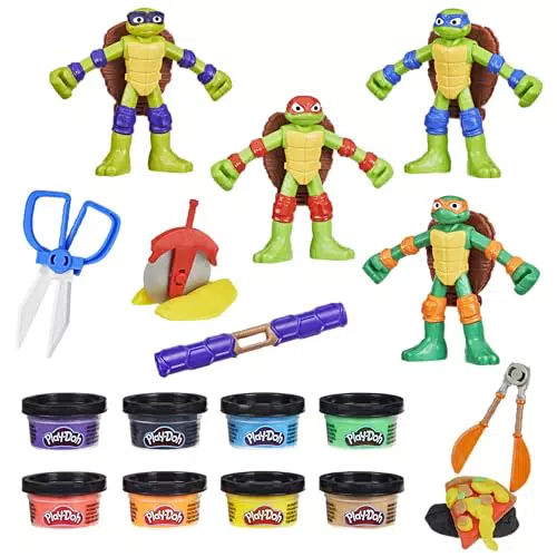 Hasbro Play-Doh Playset Tartarughe Ninja Cowabunga Creations per Bambini 4+ Anni