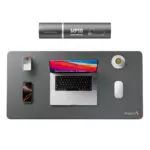 ProtoArc Tappetino da Scrivania Grande, Impermeabile e Facile da Pulire per Ufficio e Casa