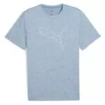 PUMA M TAD Essential Heather Cat Tee, Magliette Unisex - Adulto