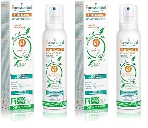 Puressentiel Spray Purificante per l'Aria ai 41 Oli Essenziali