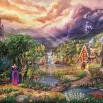 Schmidt Spiele Thomas Kinkade Disney Puzzle Biancaneve e la Regina