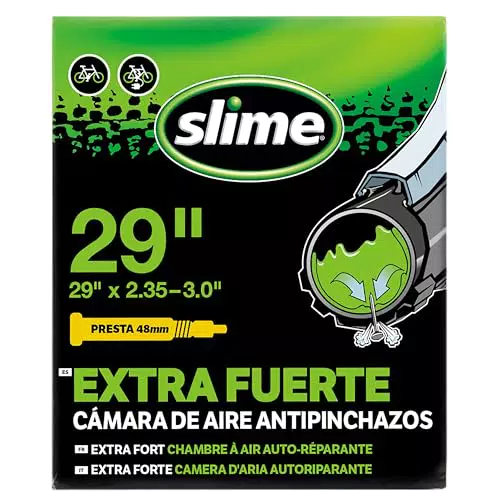 Slime Camera d'Aria per Bici con Sigillante Antiforatura Autosigillante Valvola Presta