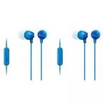 Sony MDR-EX15AP Cuffie In-Ear con Microfono Auricolari in Silicone