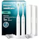 Philips Sonicare Serie 3000 Spazzolino Elettrico Sonico con Sensore di Pressione