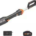 Worx WG543E Soffiatore a Batteria Brushless 20V con Batteria e Caricatore