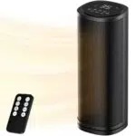 Stufa Elettrica 1800W a Basso Consumo con Telecomando e Timer per Bagno e Camera