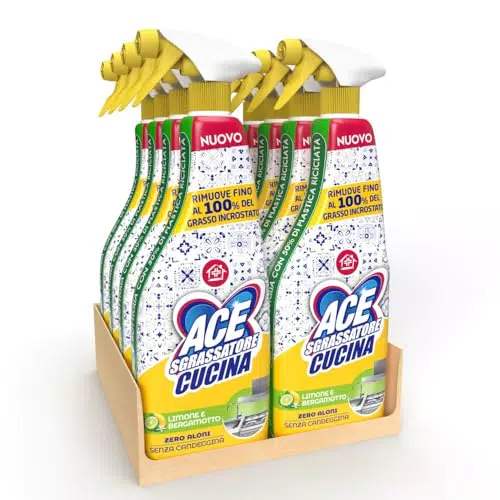 ACE Spray Sgrassatore Universale Cucina Rimuove Grasso Ostinato e Sporco