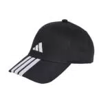 adidas Unisex - Adulto Bball 3S cap New Logo, Black/White