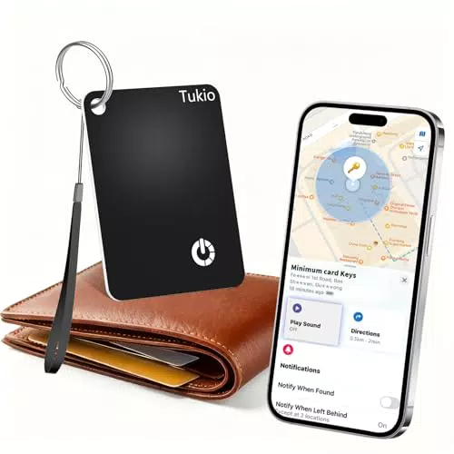 AirTag Card Wallet Tracker Compatibile Apple Dov'è, Localizzatore Bluetooth IP68