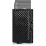 AISIR Porta Carte di Credito e Portafoglio Uomo con Scomparti Banconote e Monete