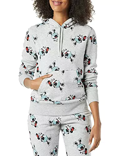 Amazon Essentials Disney Star Wars, Princess Felpe con Cappuccio Foderate in Pile Donna