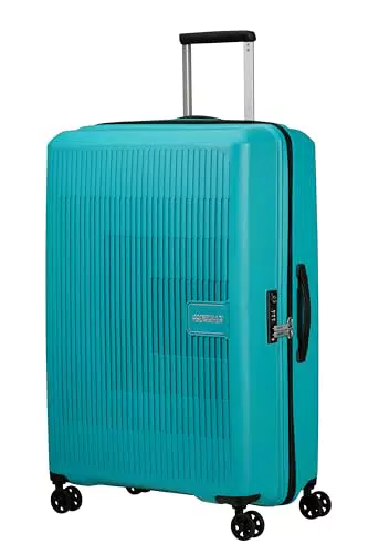 American Tourister Aerostep Spinner Valigia Espandibile Rigida con Ruote