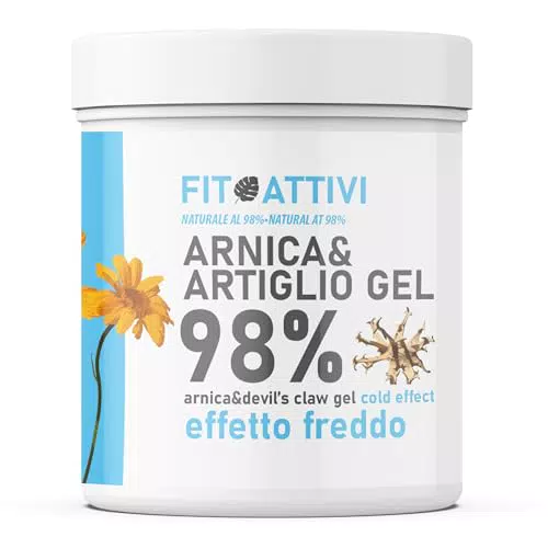 Arnica Artiglio del Diavolo Forte Effetto Freddo per Massaggi Cavalli e Umani
