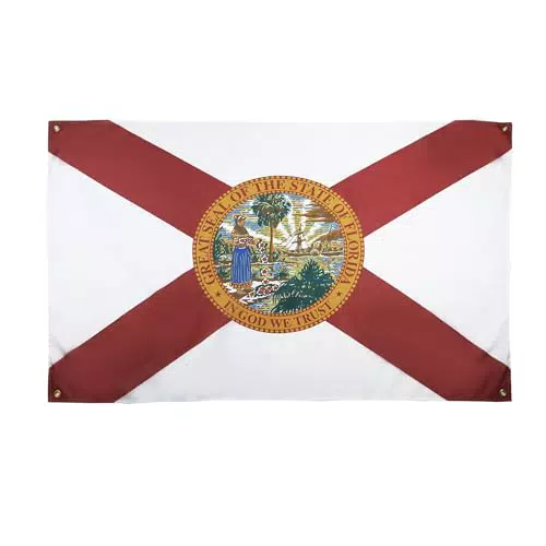 AZ Flag Bandiera Florida con Occhielli per Balcone o Parete