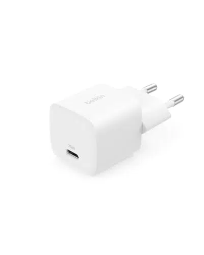 Belkin Caricatore USB-C 25W Ricarica Rapida PD 3.0 per iPhone, Galaxy, Pixel, Switch