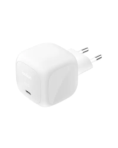 Belkin Caricatore USB-C 65W Ricarica Rapida per iPhone, Samsung, Pixel, MacBook, iPad