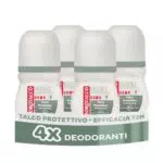 Borotalco Deodorante Uomo Roll-On Invisibile con Talco Protettivo Anti-Macchie 72h