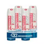 Borotalco Deodorante Uomo Spray Puro con Talco Essenziale Senza Alcool e Sali di Alluminio