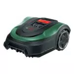 Bosch Indego M+ 700 Robot Rasaerba con Batteria 18V, Funzione App e Stazione di Ricarica