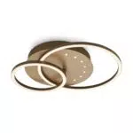 Briloner Plafoniera LED da Soggiorno 24W con Funzione Memoria e Luce Bianca Calda