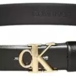Calvin Klein Cintura Donna Buckle con Fibbia Monogramma Fashion Elegante